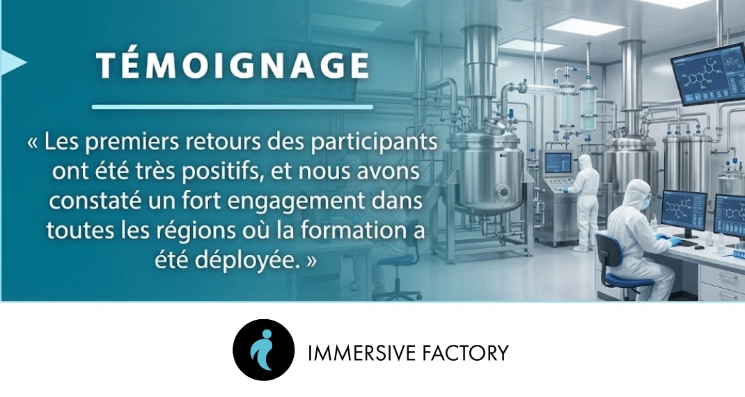 Retour d'expérience : La Réalité Virtuelle au service de la culture de sécurité industrielle