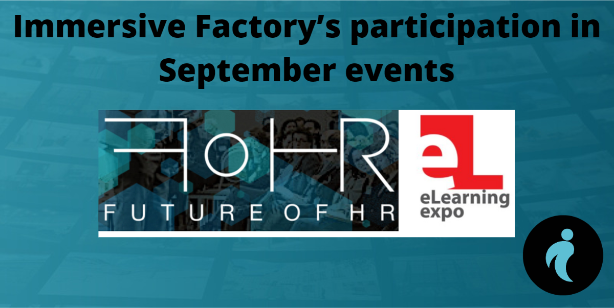 Participation d'Immersive Factory aux événements de septembre