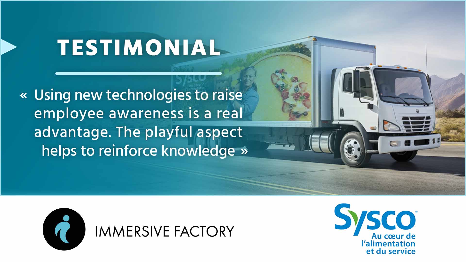 Immersed at Sysco