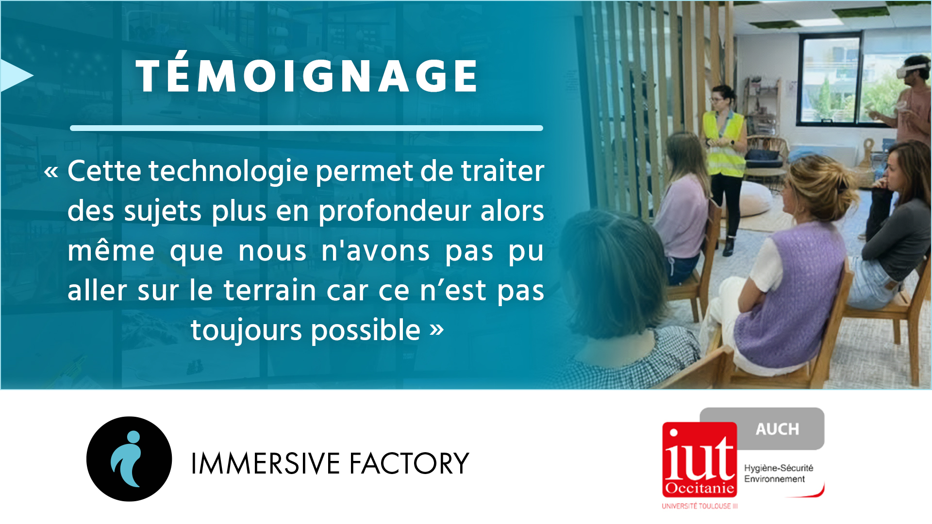 Témoignage d’une étudiante en HSE
