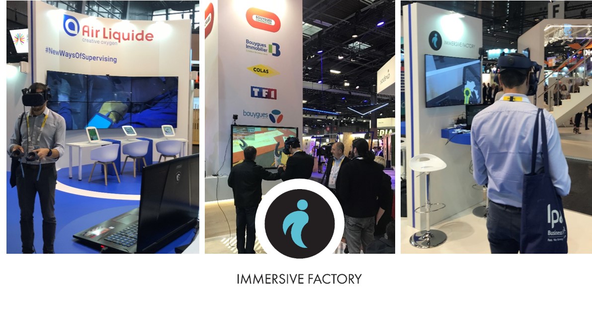 De Vivatech à Preventica Lyon : un lancement rythmé pour Immersive Factory