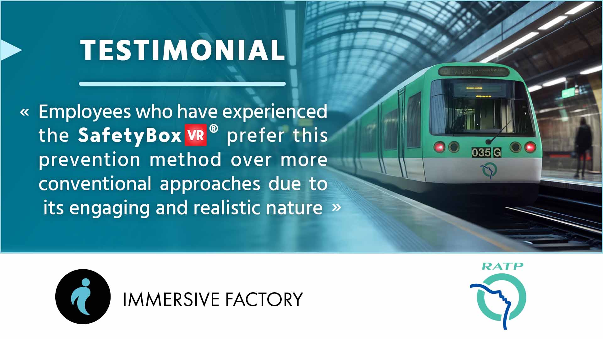 Immersion at RATP