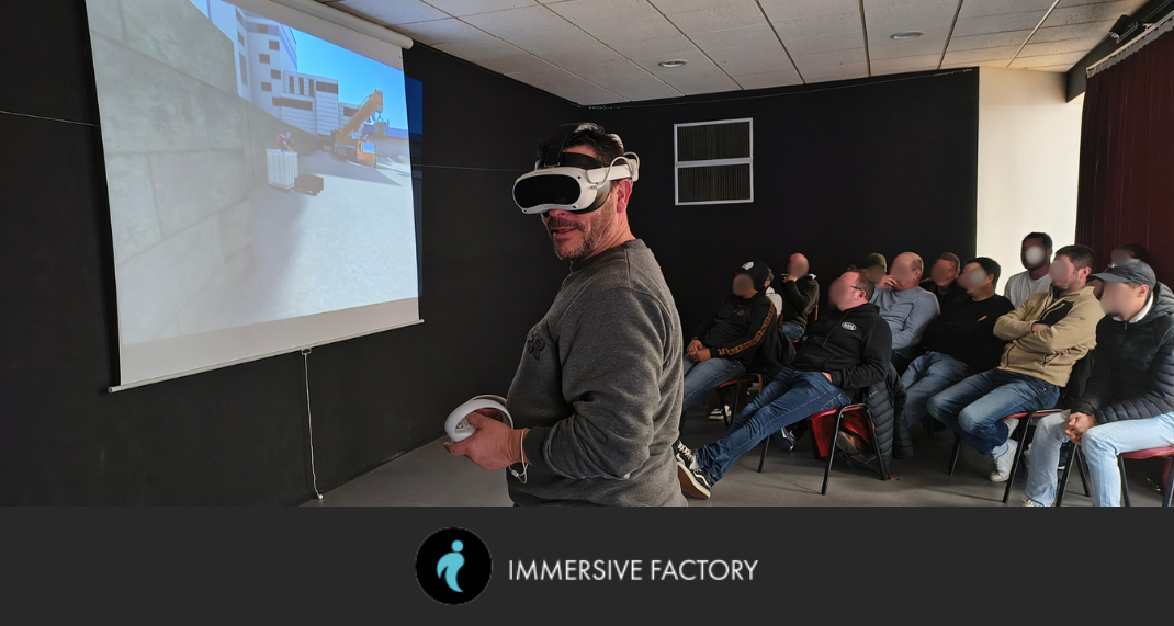 Sécurité dans les travaux publics : L'immersion virtuelle au service de la prévention chez Aubron Mechineau