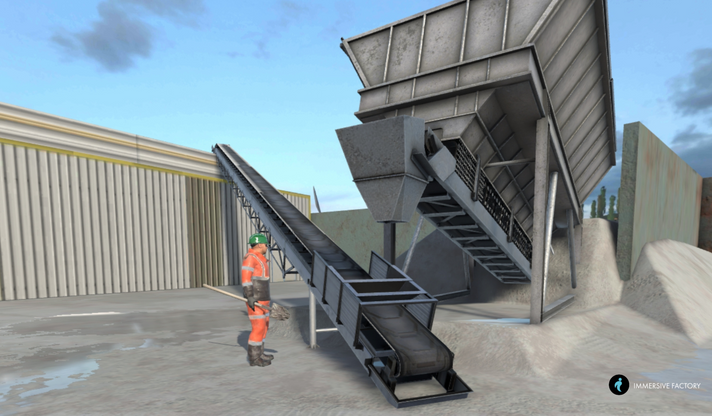 Hazard Spotting - Concrete mixing plant - 3