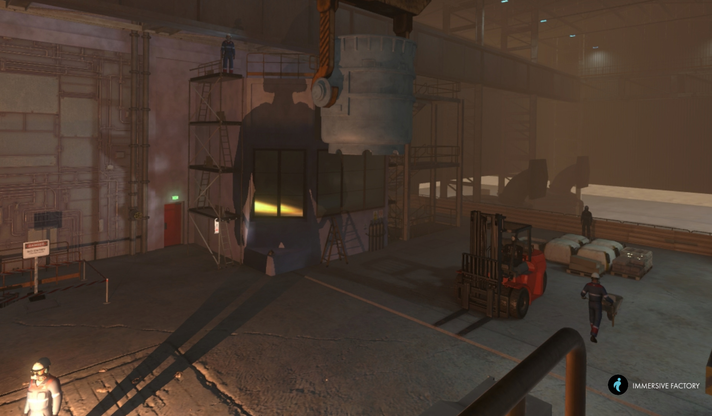 Hazard spotting - Steel factory - 3