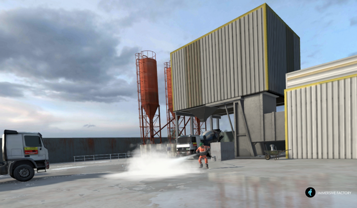 Hazard Spotting - Concrete mixing plant - 4