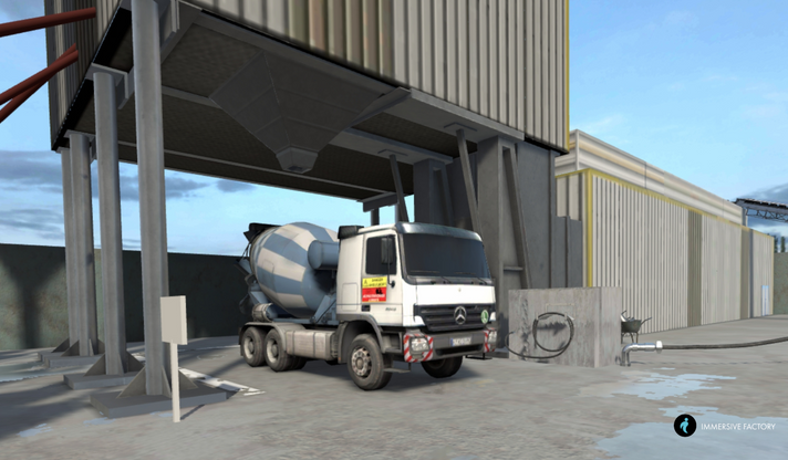 Hazard Spotting - Concrete mixing plant - 5