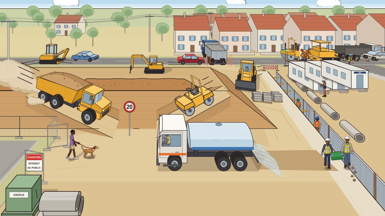 Les 7 risques : travaux publics, vue d'ensemble